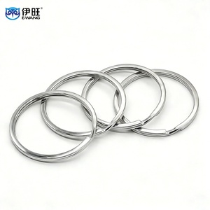 Anneaux porte-clés en acier inoxydable, résistants à la rouille, robustes, pour clés de voiture, DogTags, plongée - Product Image 5