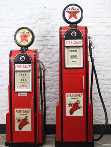De 1,2/1,5/1,8 M Color rojo antiguo modelo Retro <span class=keywords><strong>Vintage</strong></span> de Metal forjado de American Old de la bomba de Gas para la casa Bar Decoración - Product Image 4
