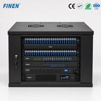 Wandmontierter Netzwerkschrank 4U 6U 9U 12U W4X Serie Server-Rack Datenschrank Netzwerkgehäuse für Serverraum Büro