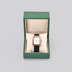 FANXI Green PU Leather Jewelry <b>Box</b> <b>Earrings</b> Pendants Watches Bracelets for Jewelry Packaging <b>Gift</b> <b>Box</b> - Product Image 3