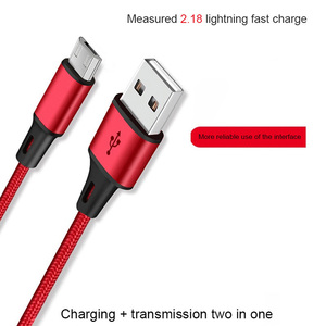 25CM 1M 2M 3M Cordon Données de Charge pour <span class=keywords><strong>Samsung</strong></span> S5 S6 S7 J5 <span class=keywords><strong>J7</strong></span> pour Huawei pour Xiaomi Micro USB 2.0 2.4A <span class=keywords><strong>Chargeur</strong></span> Câble Android - Product Image 4