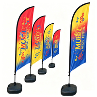 Drapeaux promotionnels, bannières, drapeaux de plage en forme de plume, drapeaux en forme de larme et bannières avec logo, impression personnalisée, publicité extérieure pour événements