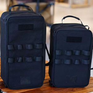 High Quality 1000D Polyester Camouflage Khaki Color Folding Fabric <b>Storage</b> Boxes 15L / <b>Collapsible</b> Fabric <b>Storage</b> Boxes / - Product Image 2