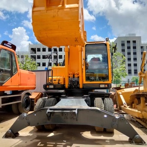 รถขุดล้อยางฮุนได 210W-9 มือสองคุณภาพสูง ขนาด 21 ตัน พร้อมเครื่องยนต์ยันม่าร์ - Product Image 5