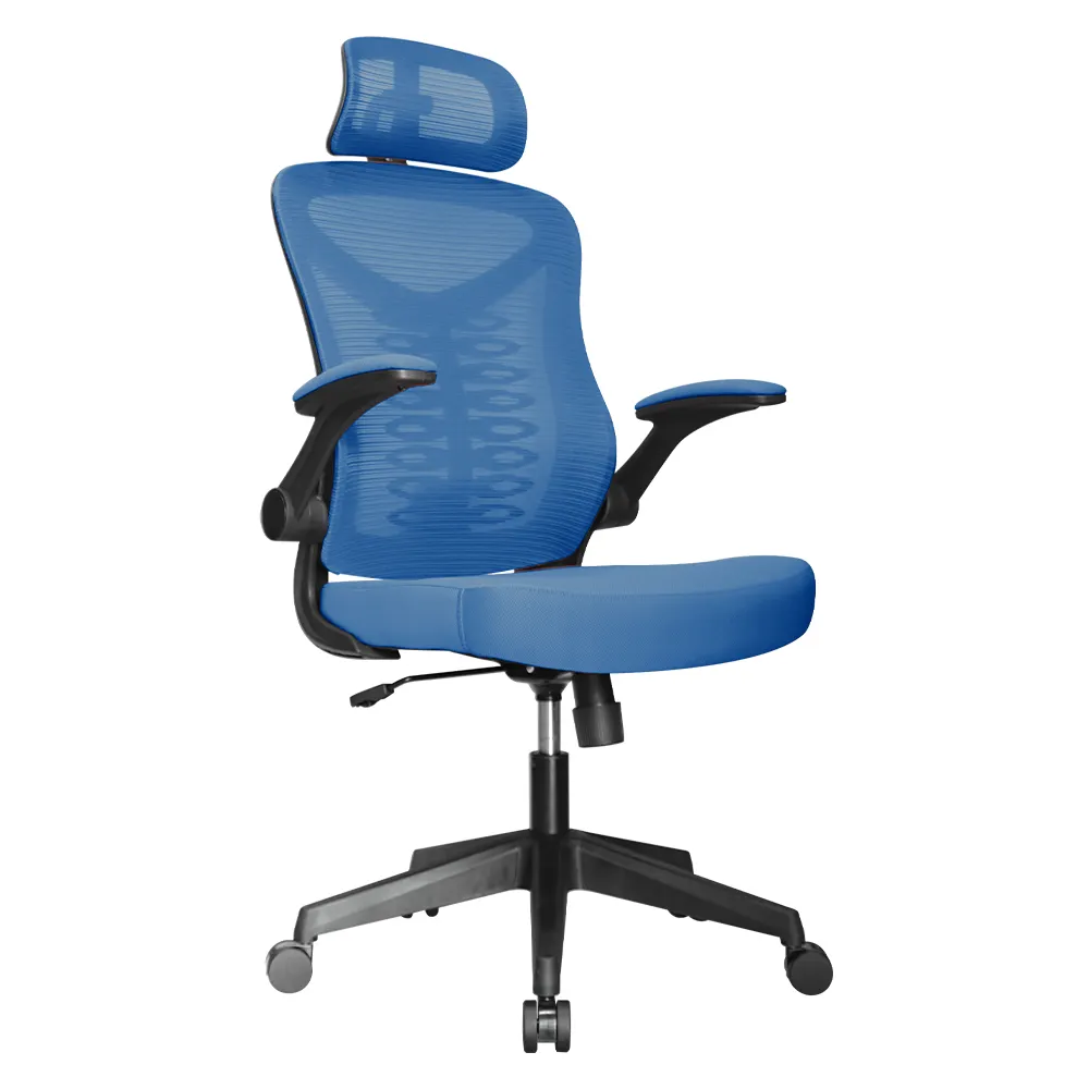 High Backrest chair Gaming Video Game chair Custom Adjustable Gaming Racing Office chair Blue