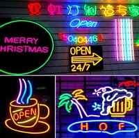 Letrero de logotipo con luz de neón LED personalizado para empresas de automóviles, centro comercial de taxis y decoración del hogar, decoración multicolor para interiores/exteriores, uso en fiestas