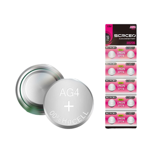 Pila de botón alcalina AG4 LR626 batería de reloj <span class=keywords><strong>377A</strong></span> para juguetes celda primaria 1,55 V - Product Image 4