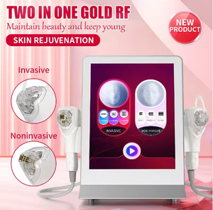 Máquina de Belleza con Microcristales Recubiertos de Oro con Doble Mango para Tratamientos Cutáneos Invasivos y No Invasivos - Product Image 5