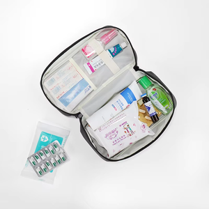 Trousse <span class=keywords><strong>de</strong></span> premiers soins portable <span class=keywords><strong>de</strong></span> grande capacité pour l'extérieur Sac <span class=keywords><strong>de</strong></span> rangement Oxford pour médicaments avec organisateur <span class=keywords><strong>de</strong></span> sauvetage pour la maison et les enfants - Product Image 4