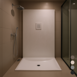 Plato de Ducha Emotion Line Serenity Rectangular Grafito 90 x 140 cm - Product Image 3