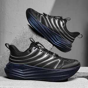 <span class=keywords><strong>Zapatillas</strong></span> Deportivas de Moda para <span class=keywords><strong>Hombre</strong></span> 2026, con Cordones Rápidos, Estilo Urbano, con Plataforma Acolchada Ligera y Parte Superior de Malla Transpirable - Product Image 4