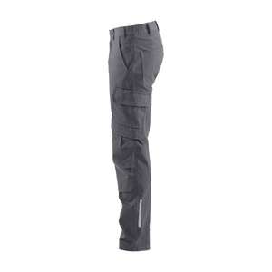 BLAKLADER - 146613449600C158 Industry trousers <b>stretch</b> Mid grey - EAN 7330509829462 WORK TROUSERS <b>CARGO</b> WORK TROUSERS - Product Image 4