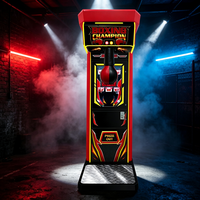 Machine de boxe commerciale à monnayeur avec garantie d'un an, en anglais, pour parcs d'attractions et centres de jeux