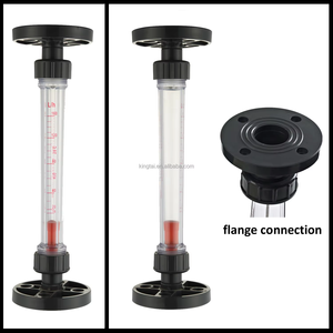 Rotameter Magnetik PVC Baja Tahan Karat LZS, Pengukur Aliran Rentang Luas, Tabung Plastik Pelampung Air Industri, Dapat Disesuaikan OEM - Product Image 5