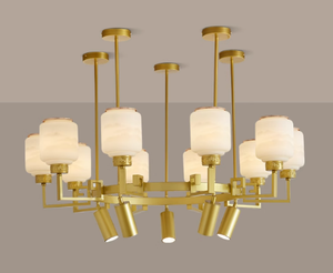 Lámpara Colgante Redonda de Estilo <span class=keywords><strong>Chino</strong></span> con Focos, Lámpara <span class=keywords><strong>Oriental</strong></span> para <span class=keywords><strong>Restaurante</strong></span>, Habitación de Hotel Privado y Club de Cocina Hunan - Product Image 2