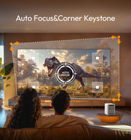 Projecteur intelligent Android BYINTEK Love 1 U4, résolution native 1080P, prise en charge 4K, anti-poussière, portable, home cinéma, vidéo projecteur