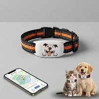 Rastreador GPS GPRS Inteligente para Mascotas, Resistente al Agua, Multifuncional, con Rastreo en Tiempo Real para Perros y Gatos, Mini Antipérdida