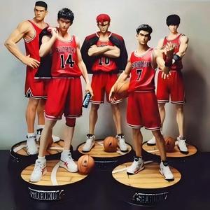 5 Styles 33CM Sakuragi Hanamichi Rukawa Kaede Miyagi Ryota Figura Figurine Statues Slam Dunk PVC Anime Figure Cadeau Jouets - Product Image 1