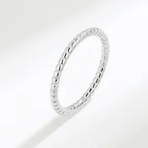 Lateefah OEM Factory Direct Supplier Popular Styles Jewelry Charming Ladies Modern Silver Ring