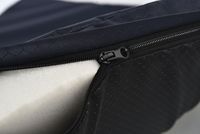 Hochwertiges Haustierbett Wasserdichte Matratze Orthopädisches Memory-Schaum Hundebett mit Griff