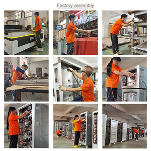 Four à <span class=keywords><strong>gaz</strong></span> à double pont personnalisé Four électrique industriel <span class=keywords><strong>Gdo</strong></span>-24L à 4 étages et 6 plateaux Four de boulangerie commercial à terrasse pour pain - Product Image 6