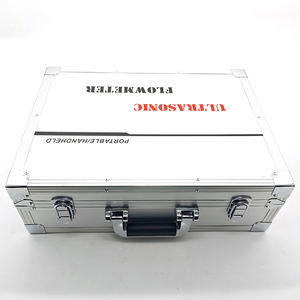 Caudalímetro ultrasónico industrial portátil Medidor de flujo de agua ultrasónico de mano - Product Image 5