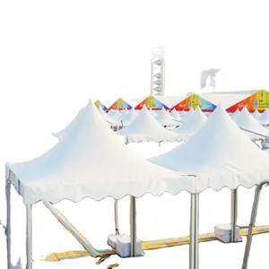 مخصص جلامبينج معرض الزفاف حزب خيمة عرض تجارية مع الجدران الجانبية نافذة في الهواء الطلق معبد