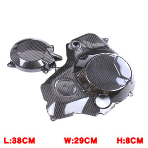 Pour la modification de la moto <span class=keywords><strong>Kawasaki</strong></span> <span class=keywords><strong>H2</strong></span>/H2R, coque de moteur en fibre de carbone préimprégnée, résistante à la chaleur - Product Image 5