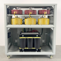 Régulateur de tension automatique triphasé à fréquence personnalisée (AVR) 50/60Hz convertible SVC en cuivre