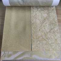 Nouveau-Style Home Textile Luxueux Or Couleur Joli Motif Broderie Tissu Rideaux pour Chambre et Salon