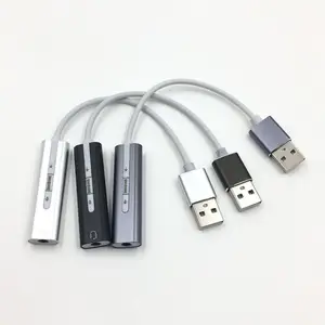 USB to Stereo Audio Adapter Converter - USB stereo Adapter - USB External sound