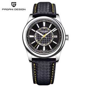 Drop shipping <span class=keywords><strong>PAGANI</strong></span> DESIGN 1778 <span class=keywords><strong>NH35A</strong></span> montre mécanique automatique pour hommes étanche 100m bracelet en cuir tressé montre herren uh - Product Image 1