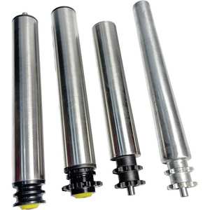 Productie van kartonnen dozen, transportband met vrije rollen, palletoverdracht, aangedreven rollenbaan voor industrieel gebruik - Product Image 3