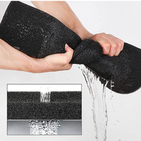 Ousure 10 15 20 25 30 35 40 50 60 80 PPI Mousse filtrante ouverte pour aquarium, filtre à eau et à air, éponge filtrante de qualité, fournitures