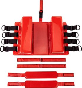 Dispositif de premiers soins de sauvetage médical réglable léger réutilisable <span class=keywords><strong>support</strong></span> de tête tête immobilisateur pour planche vertébrale avec sangles - Product Image 3