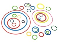 Joints toriques en caoutchouc haute qualité résistants à la pression, couleur, taille et dureté personnalisables (20-95), OEM/ODM disponibles, conformes aux normes HM TW USA NSF