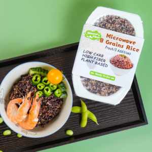 Comida Instantánea para Microondas, Arroz Instantáneo con <span class=keywords><strong>Cereales</strong></span> Saludables, Lista para Comer en 2 Minutos, Comida Rápida - Product Image 4