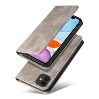 Étui portefeuille en cuir PU pour iPhone 11/11 Pro/11 Pro Max/XS/XR/7/8 avec porte-cartes et support, coque de téléphone mobile professionnelle en gros