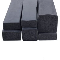 Bande d'étanchéité en mousse de caoutchouc EPDM plate, étanche et antichoc pour applications marines