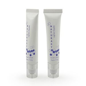 Tube souple vide personnalisé en gros pour emballage de crème de soin 20ml pour essence éclaircissante, avec bouchon à vis en plastique - Product Image 6