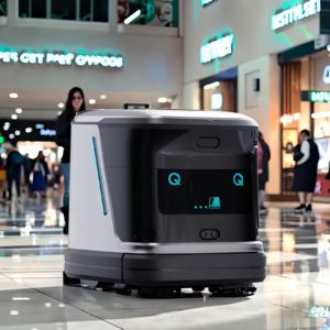 หุ่นยนต์ทำความสะอาดพื้นอุตสาหกรรม 4 in 1 หุ่นยนต์ทำความสะอาดอัตโนมัติ หุ่นยนต์<span class=keywords><strong>ดูด</strong></span><span class=keywords><strong>ฝุ่น</strong></span>แบบชาร์จไฟ<span class=keywords><strong>ได้</strong></span> หุ่นยนต์ถูพื้น หุ่นยนต์ทำความสะอาดพื้น - Product Image 4