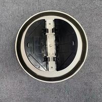 Diffuseur de plafond rond blanc de taille standard HVAC avec grille ronde et registre papillon