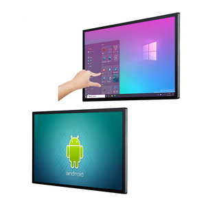 21.5 32 Inch LCD Smart Android Windows Advertising Player With WIFI 4G 1920*1080 Ad <strong>Display</strong> Wall Mounted Touch Screen Commercial - Product Image 1