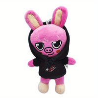 Jouets en peluche personnalisés en gros, tailles variées, personnages de dessins animés Stray Kids : Bbokari, Leebit, Wolf Chan, Puppym, en coton PP, pour filles