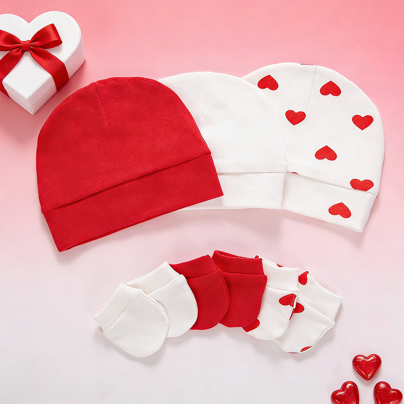 Cotton Beanie Headwear Caps Baby Boys