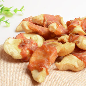 Venta al por mayor Chicken Wrap Apple <span class=keywords><strong>Dog</strong></span> Calidad usada Nuevos productos Venta caliente barata Comida para perros Snack Pet <span class=keywords><strong>Treats</strong></span> - Product Image 4