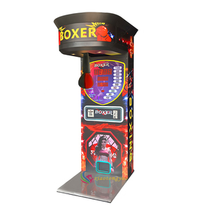 Indoor <b>Amusement</b> Boxing Punch <b>Machine</b> Arcade Game with English Language Support 1 Player 110/220V - Product Image 2