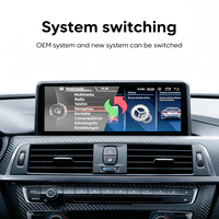 10.25 inci Android 14 8 Core 128GB Layar Terpisah Dashboard Mount Car Player untuk BMW Z4 CIC/NBT 2010-2017 Dilengkapi GPS CarPlay DSP