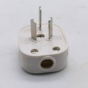 Prise haute puissance Kong San 10A à trois broches pour climatisation, câblage à 3 fils, raccordement CA haute efficacité - Product Image 1