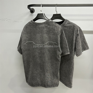 <span class=keywords><strong>เสื้อ</strong></span><span class=keywords><strong>ยืด</strong></span>ผู้ชายวินเทจผ้า100% กรดเสื้อ<span class=keywords><strong>ยืด</strong></span>โอเวอร์ไซส์ผ้าคอตตอนแนวสตรีทแวร์ฮิปฮอปผ้าคอตตอนโลโก้สะท้อนแสง - Product Image 3